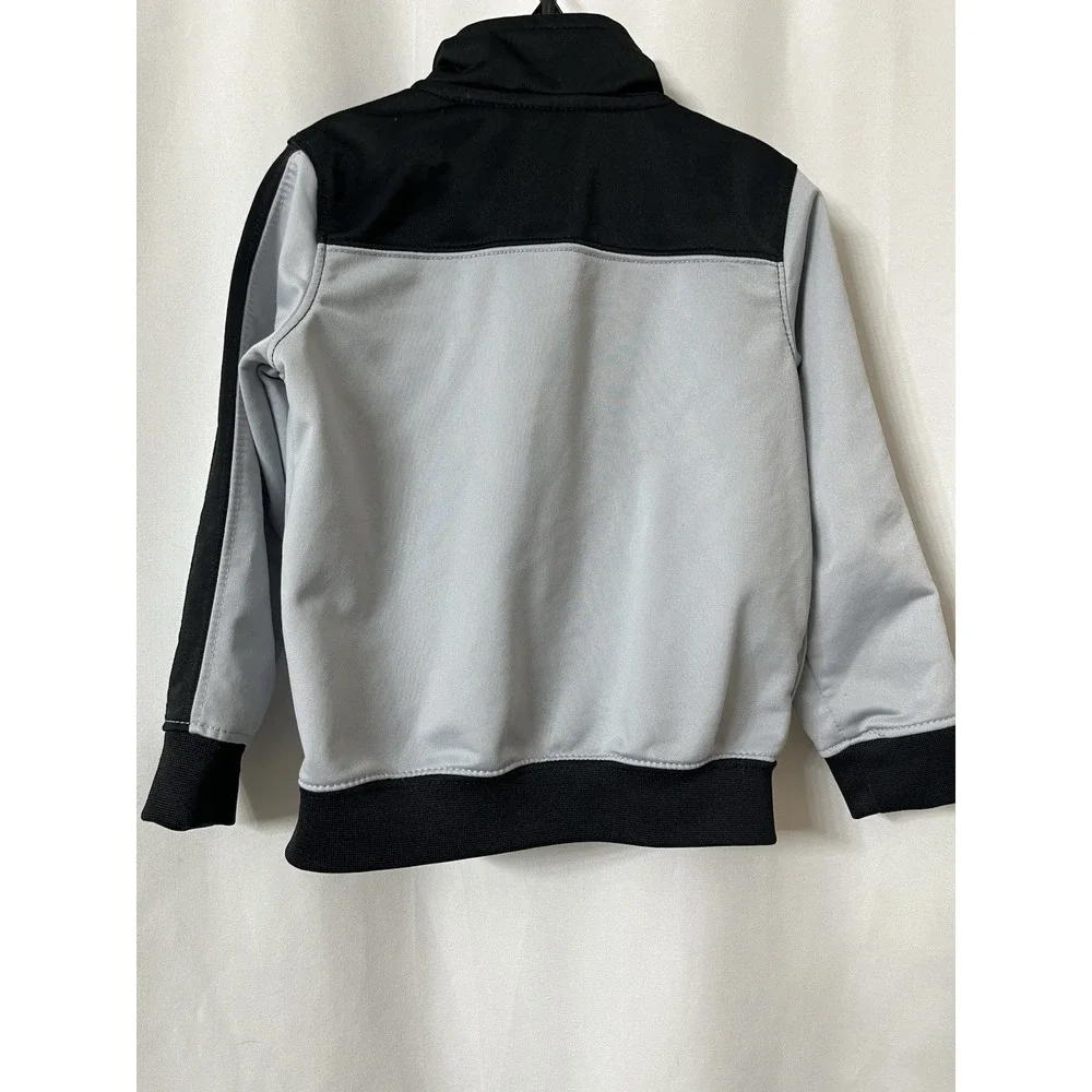 Air Jordan Brand Jumpman toddler 24 months Black Gray Jacket Athletic Logo H42‎